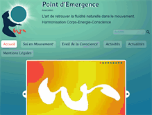 Tablet Screenshot of point-emergence.com